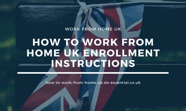 How to work from home UK